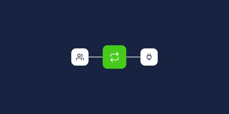 Illustration of a community connected to other tools, for the post: Community Automation for B2B SaaS: Workflows That Scale Engagement