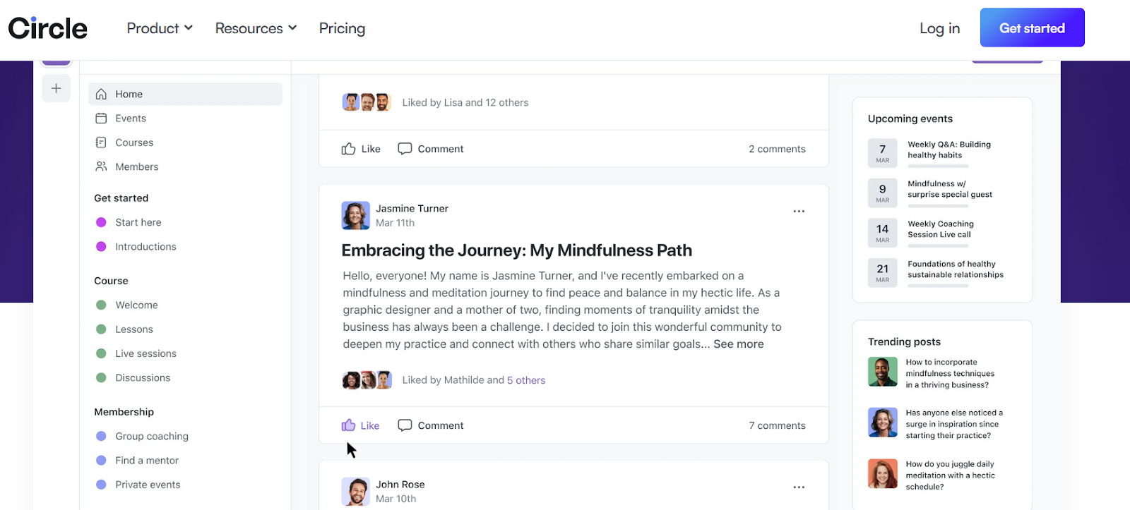 Circle.so platform overview