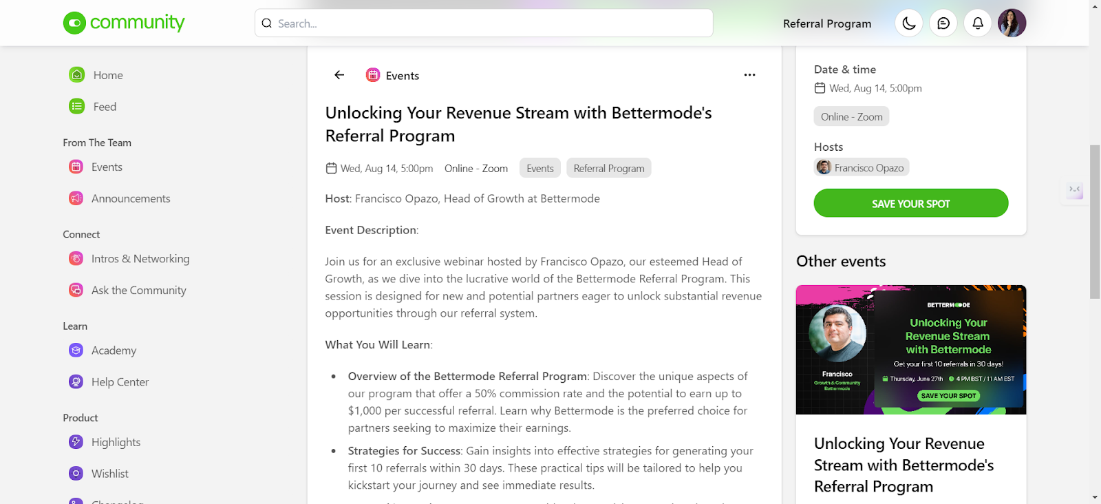Bettermode use cases