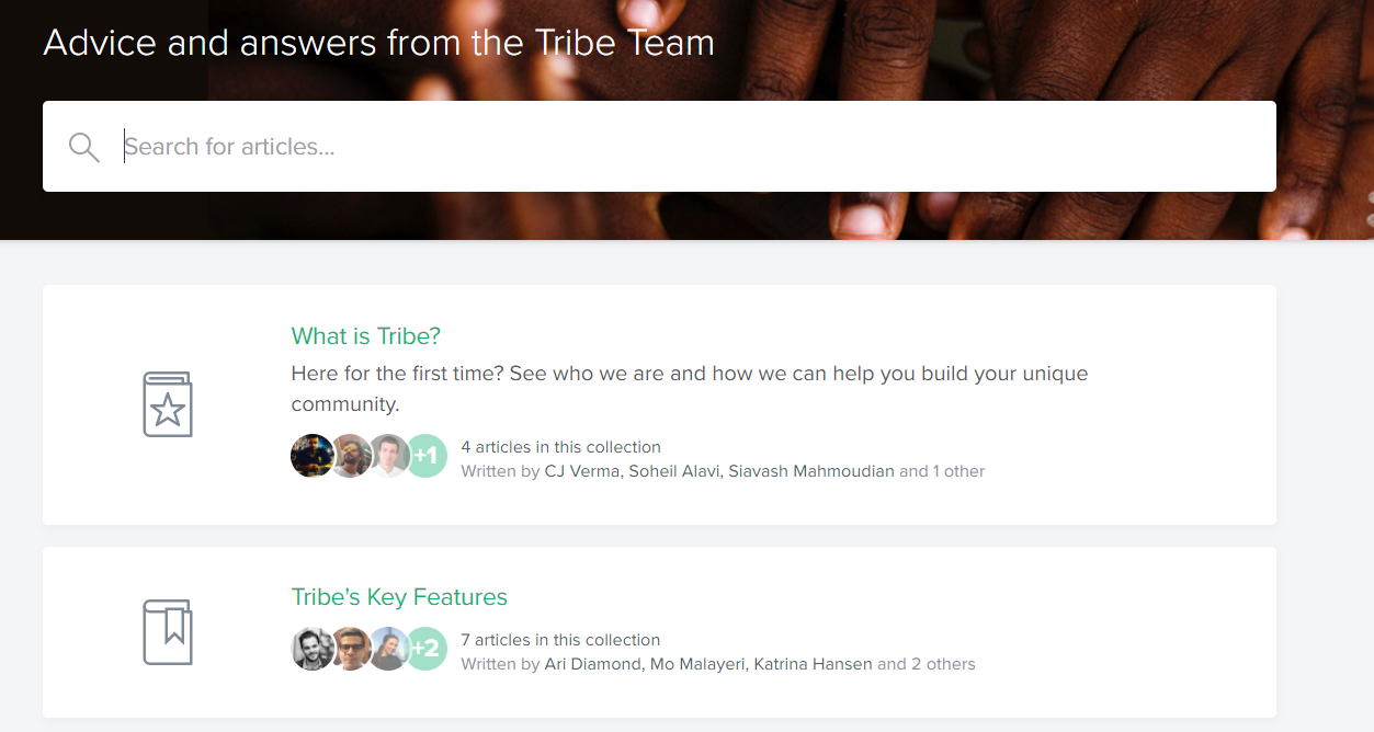 Tribe Knowledge Base