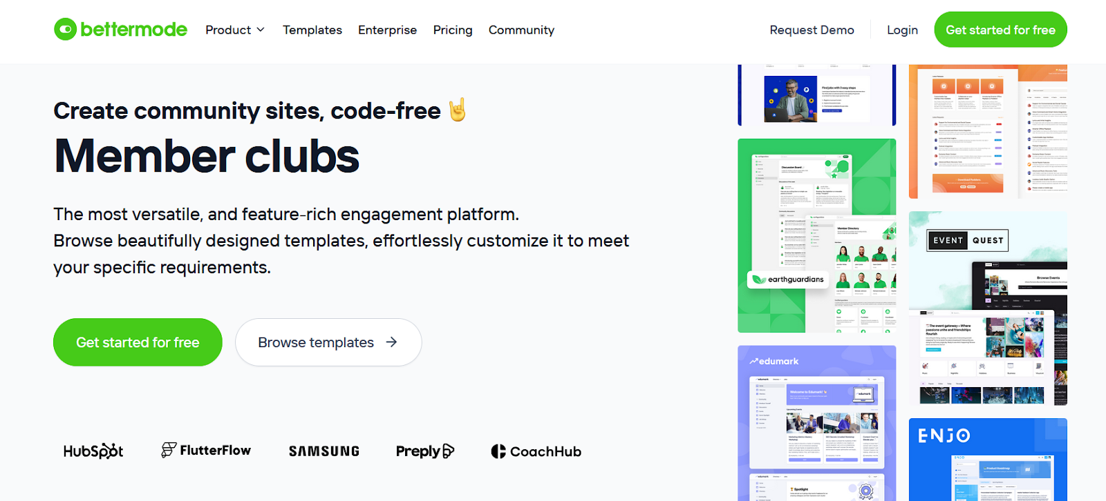 Bettermode homepage