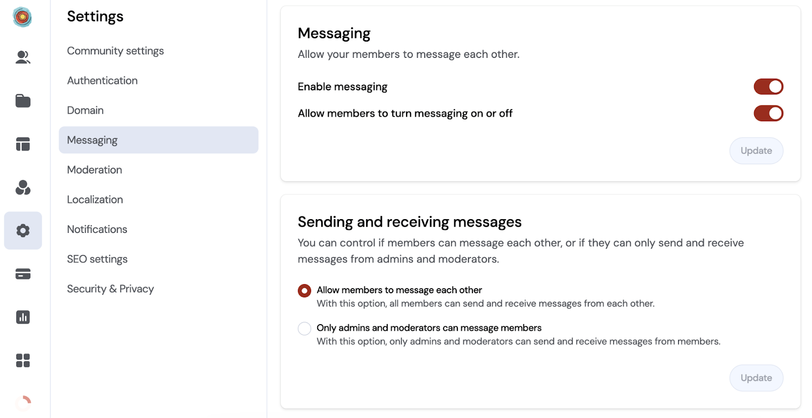 Optimize interconnecting between the users