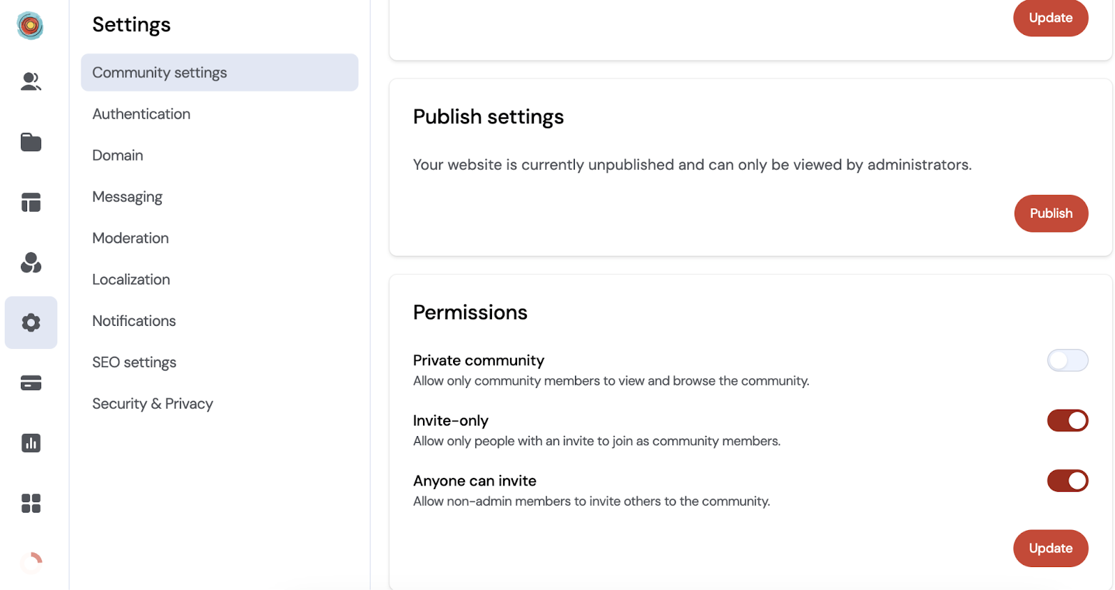 publish website on bettermode