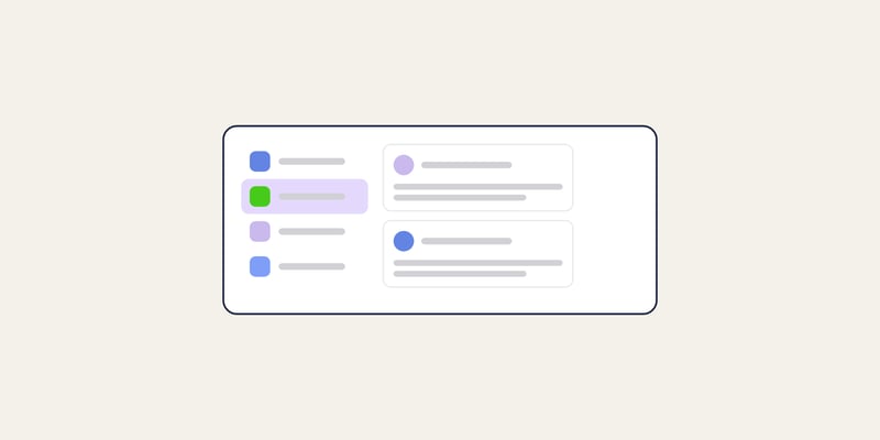 Illustration of a community with spaces in the sidebar, for the post: How to Monetize Your Online Community: 7 Revenue Strategies