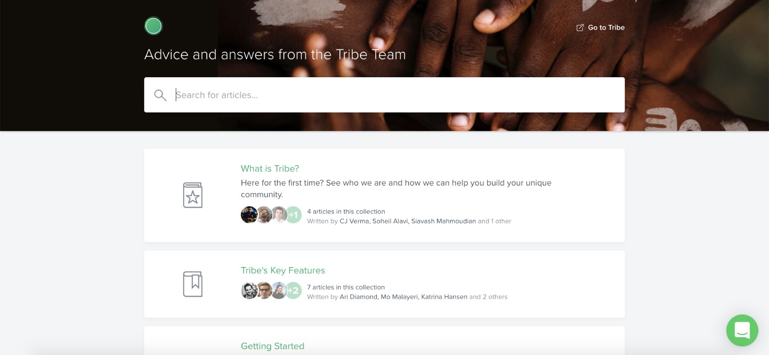 Knowledge base for SaaS Customer support