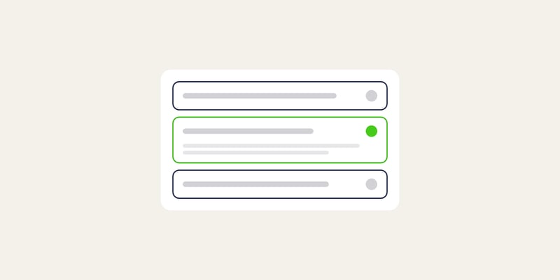 Illustration of an FAQ with one answer open, for the post: Self-Service Support: A Comprehensive Guide to Self-Service Software
