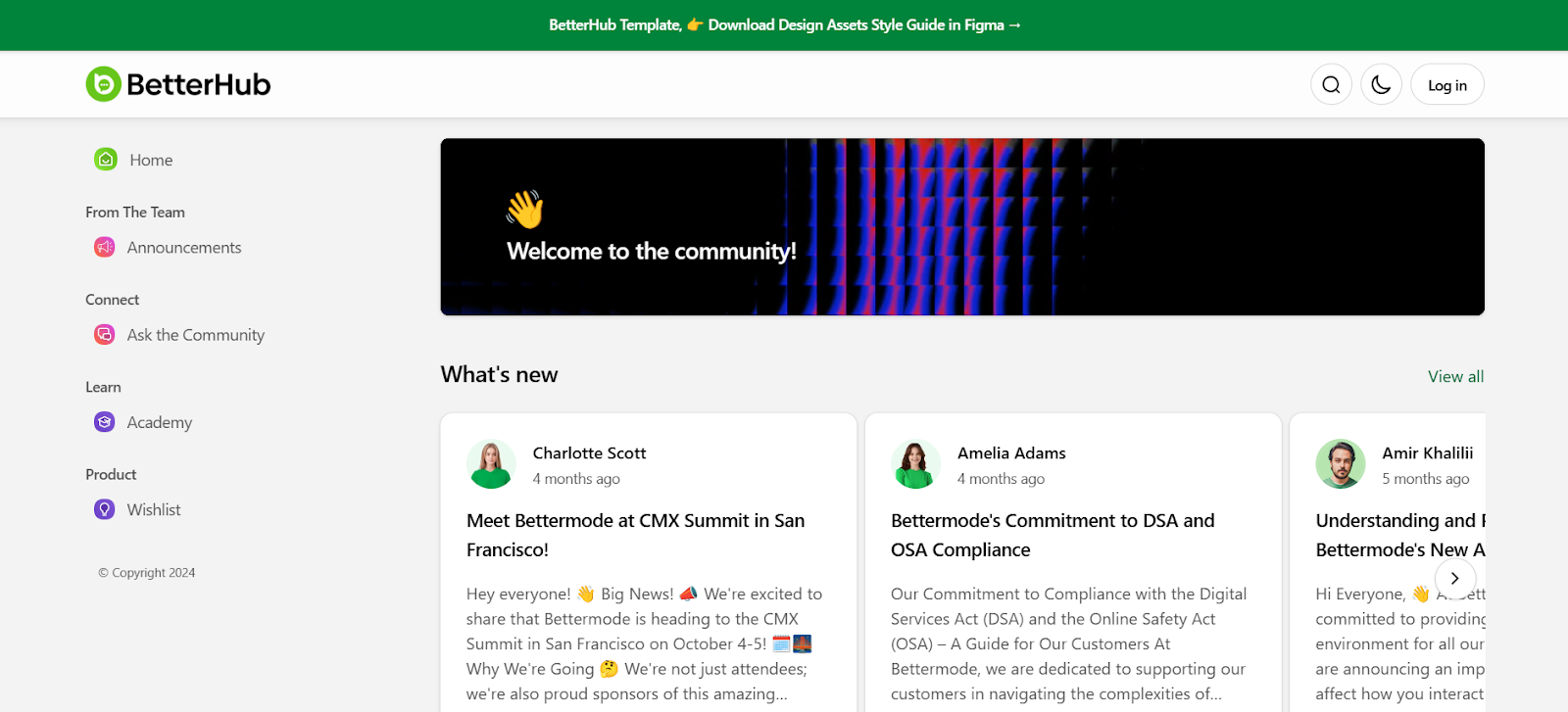 BetterHub template