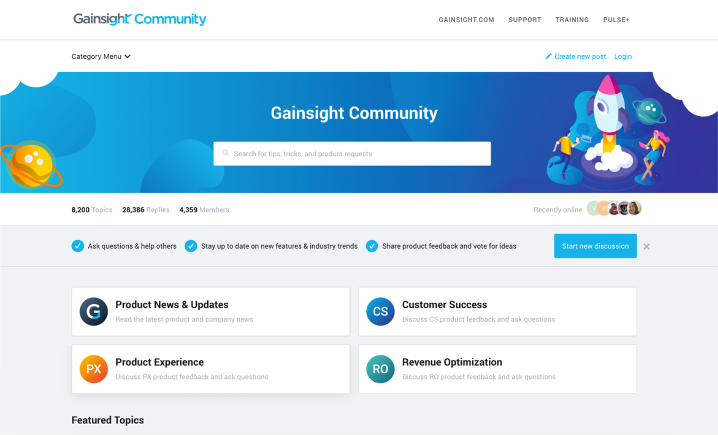 Gainsight Digital Hub no code builder interface