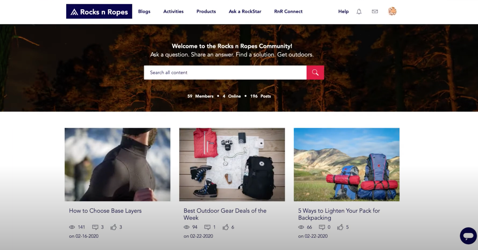 Khoros platform design