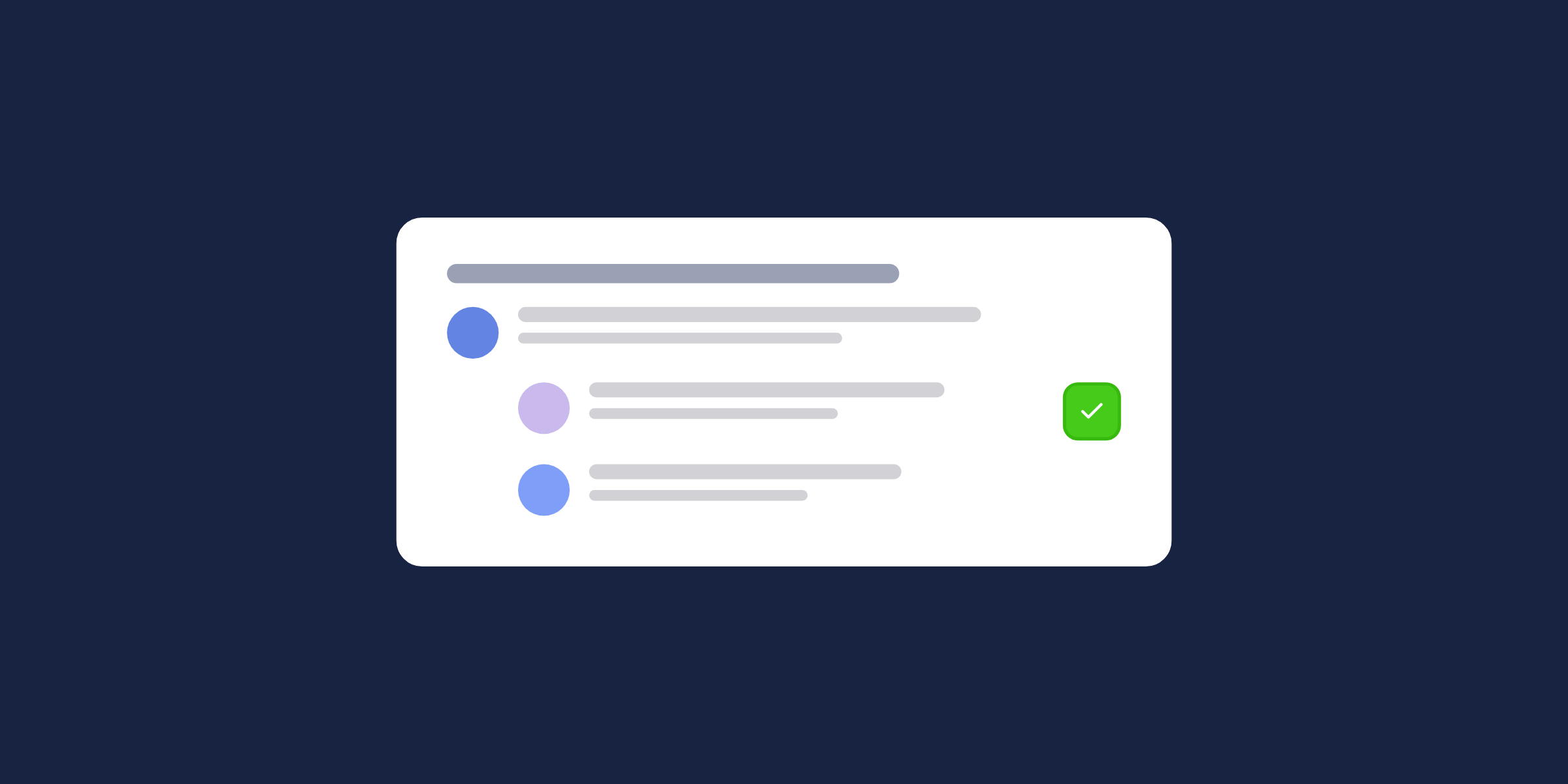 Illustration of a community discussion thread with replies, for the post: How to build a community forum people actually use