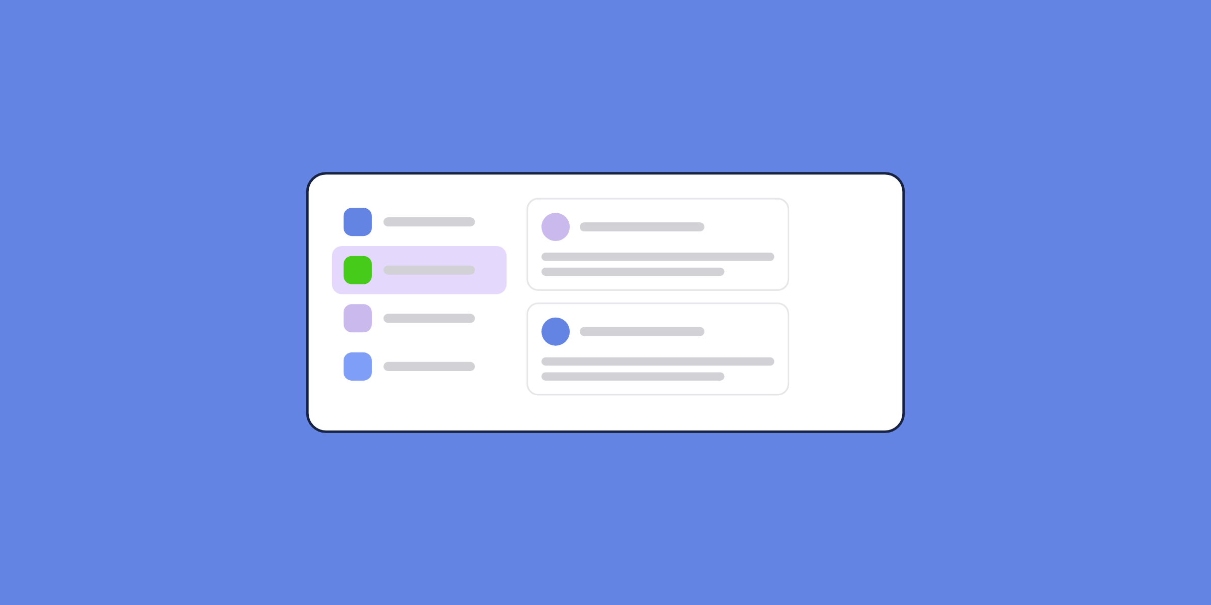 Illustration of a community with spaces in the sidebar, for the post: Internal Community: Why It Matters and How to Build One