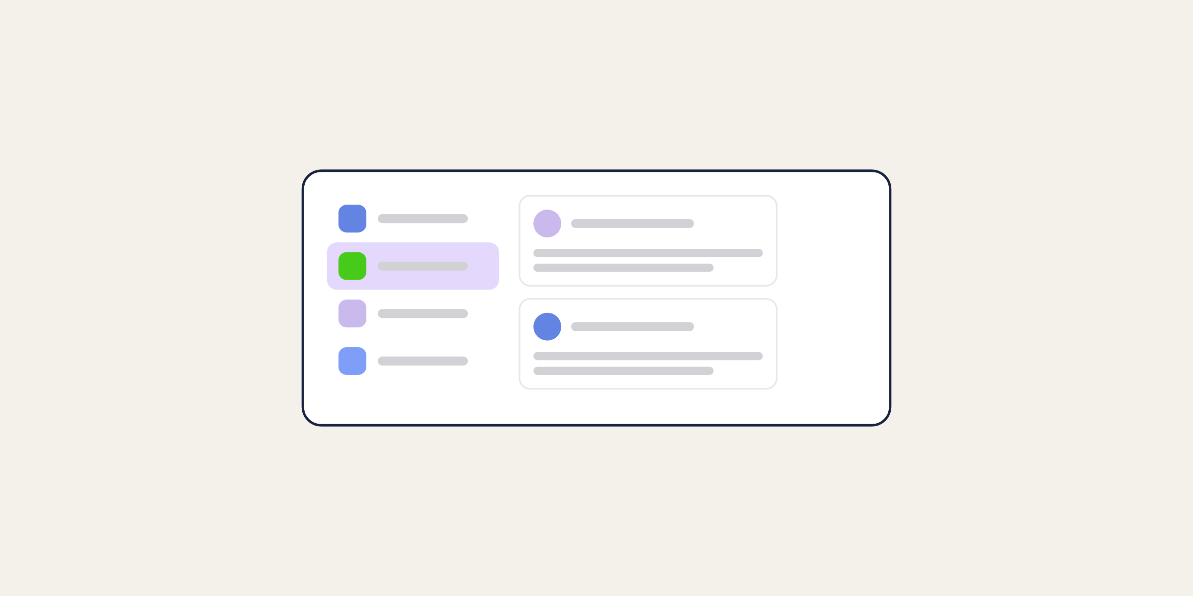 Illustration of a community with spaces in the sidebar, for the post: How to Monetize Your Online Community: 7 Revenue Strategies
