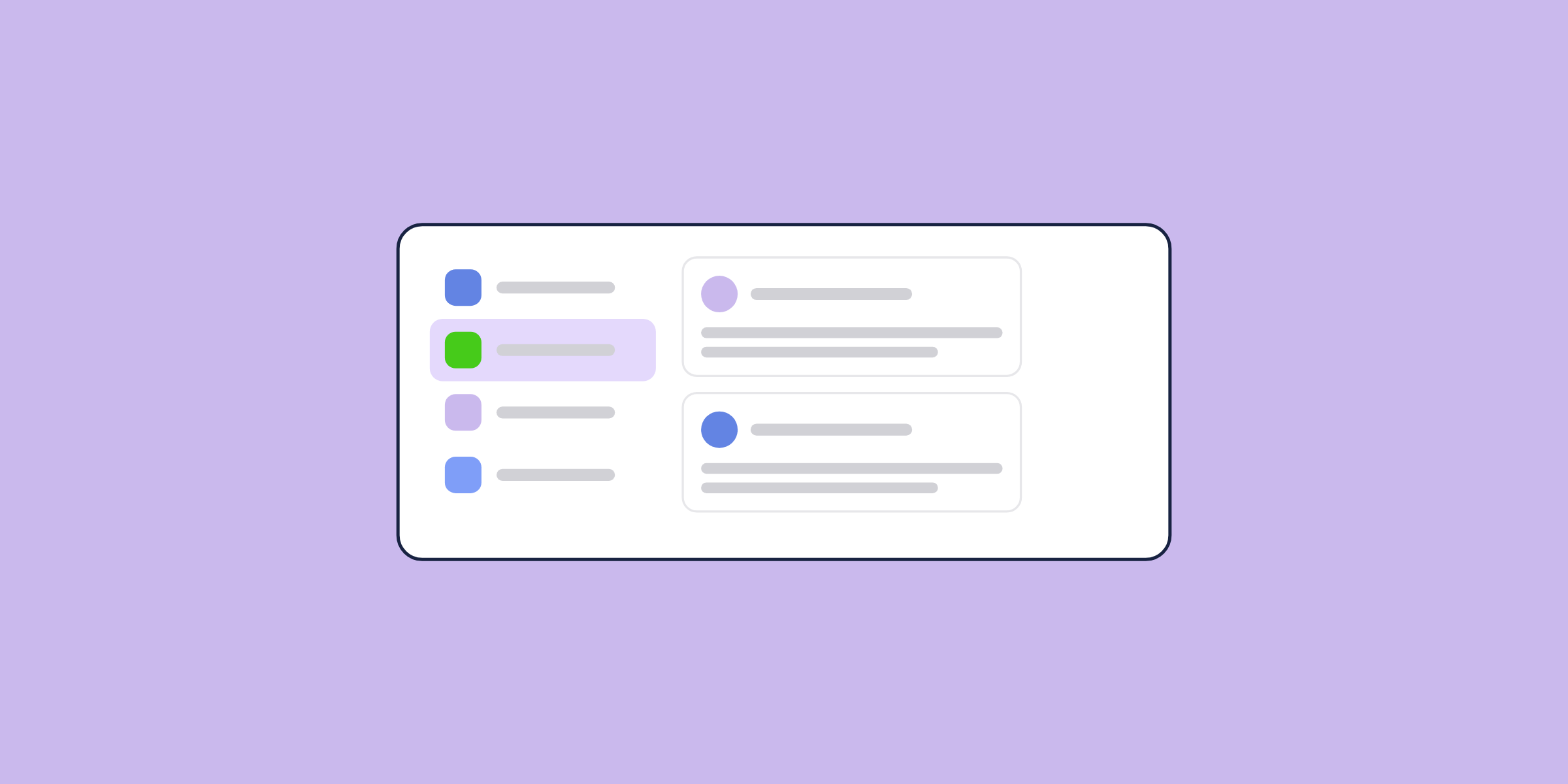 Illustration of a community with spaces in the sidebar, for the post: Public Community: What It Is and Why It's Important