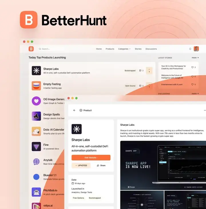BetterHunt community template, cover preview